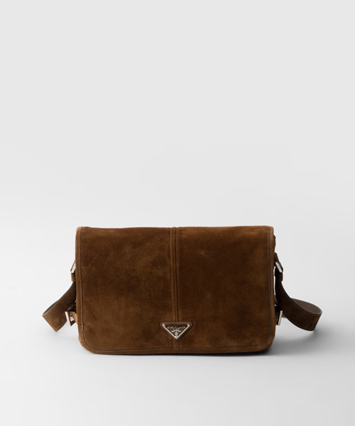 스웨이드 숄더 백