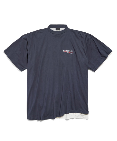 폴리티컬 캠페인 더블 티셔츠