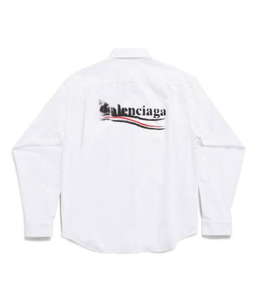 폴리티컬 스텐실 셔츠