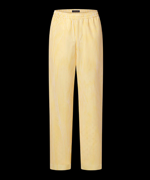 모노그램 스트라이프 드로스트링 팬츠