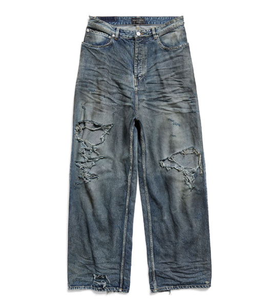 디스트로이드 배기 팬츠