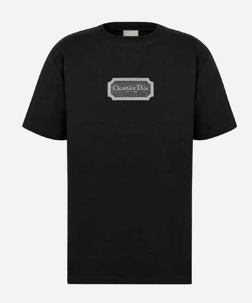 디올 쿠튀르 코튼 저지 티셔츠