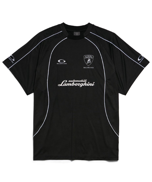 발렌시아가 | 오토모빌리 람보르기니 오버사이즈 사커 티셔츠