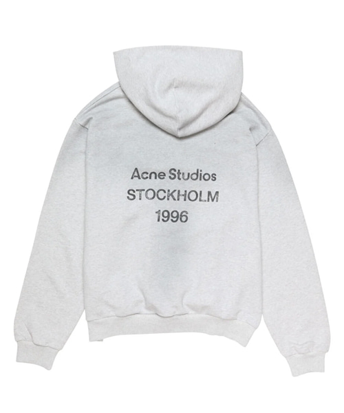 로고 후드 스웨터