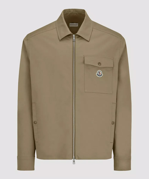 개버딘 집업 셔츠 재킷