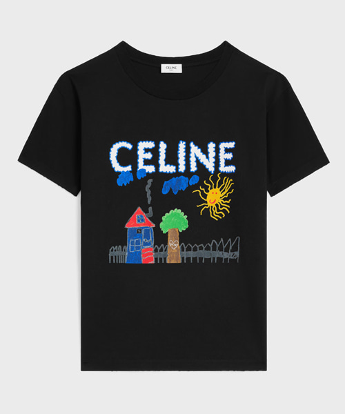 코튼 저지 레귤러 티셔츠