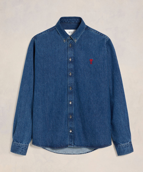 버튼 다운 아미 드 꾀흐 셔츠