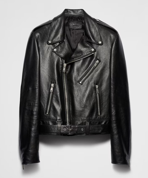 레더 바이커 자켓