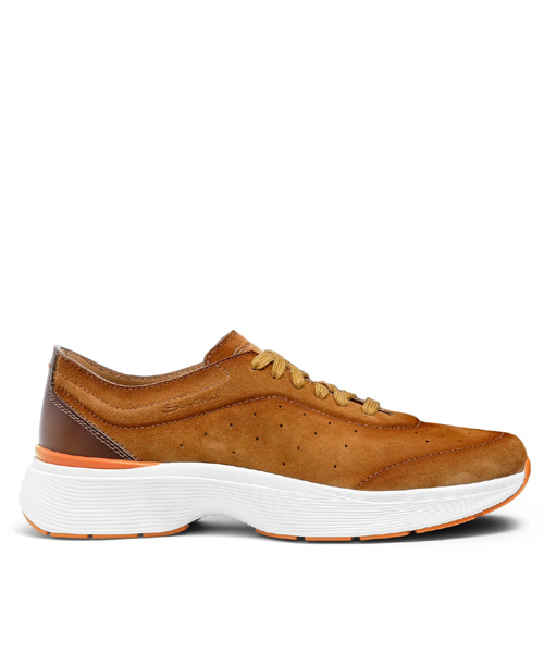 스웨이드 & 가죽 바운스 스니커즈