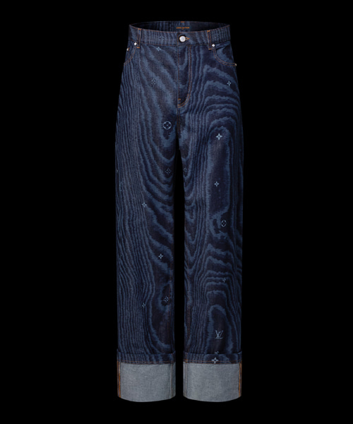 커프드 데님 스케이트 팬츠