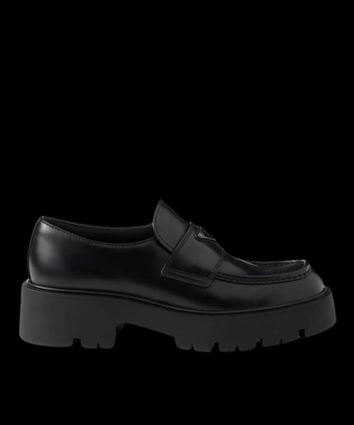 브러쉬드 레더 로퍼