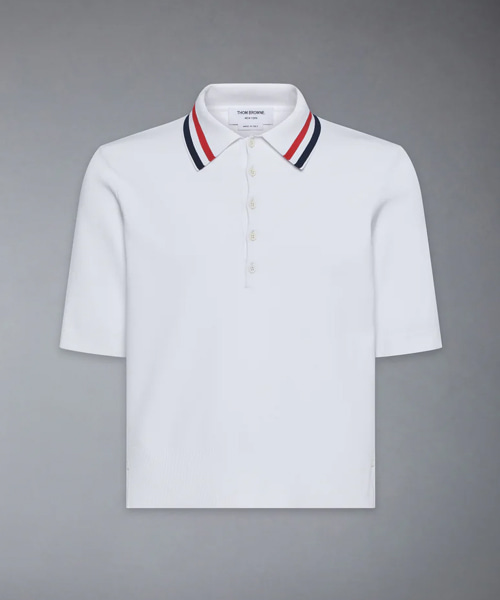 스트레치 비스코스 테니스 폴로셔츠