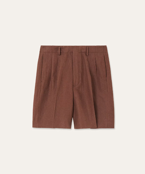 조에츠 리넨 버뮤다 쇼츠