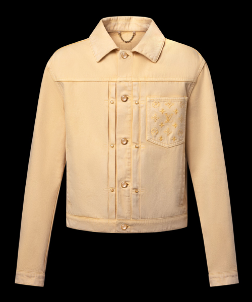 가먼트 다이드 데님 타입 II 트러커 재킷