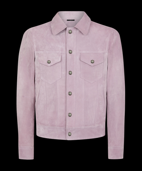 소프트 스웨이드 진 자켓