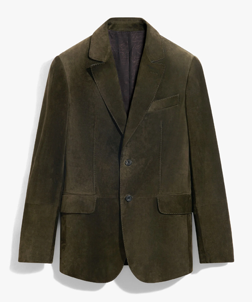 스웨이드 블레이저