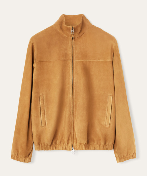 키드스킨 봄버 재킷