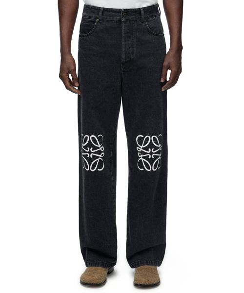 애너그램 배기 데님 팬츠