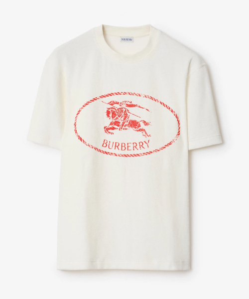 나이트 스탬프 코튼 블렌드 티셔츠