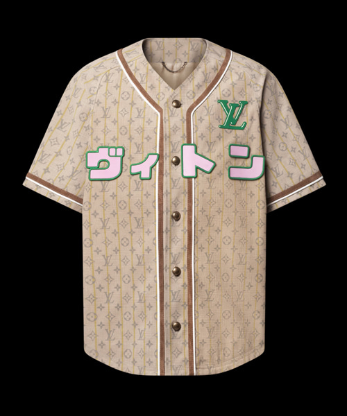 레더 베이스볼 셔츠