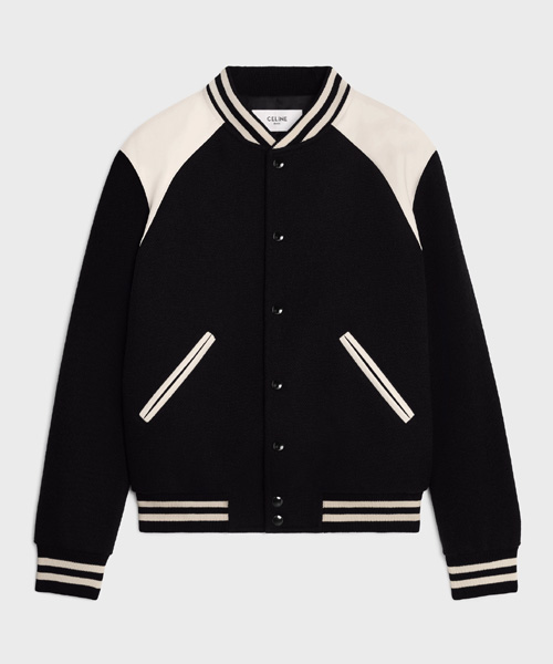 텍스처드 울 클래식 테디 재킷