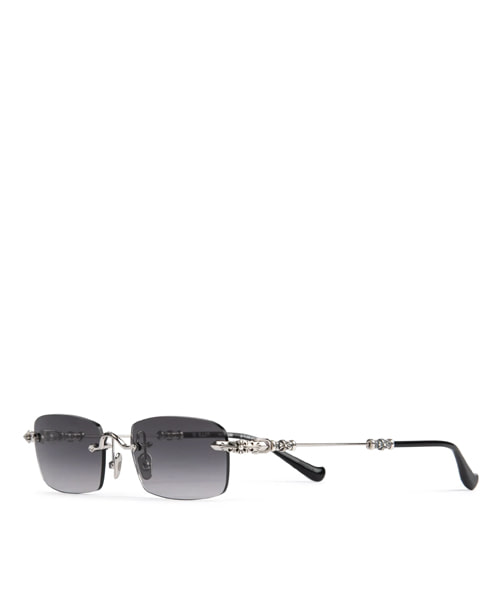 필스 III 실버 블랙 선글라스