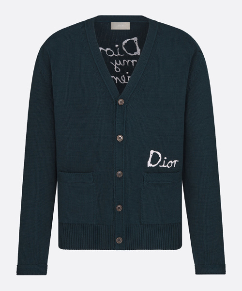 코튼 블렌드 저지 가디건