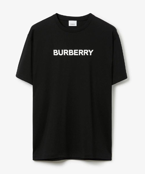 로고 코튼 티셔츠