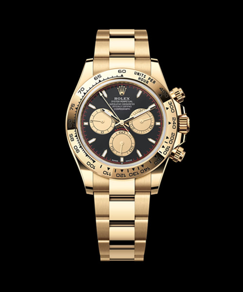 코스모그래프 데이토나 옐로우 골드 40