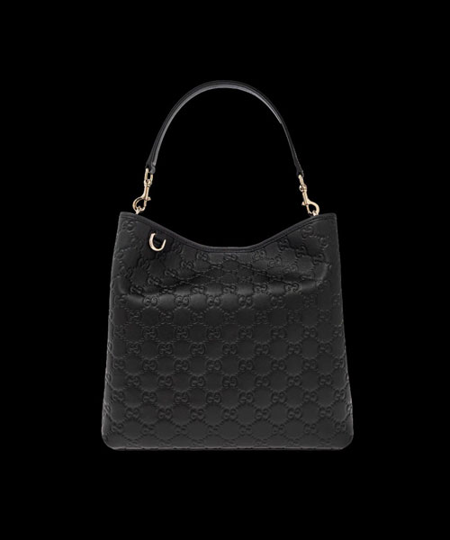 GG 엠블럼 미디엄 버킷백