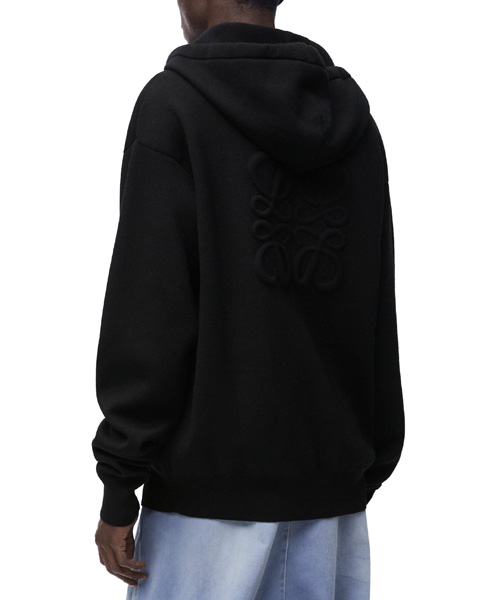 애너그램 울 집업 후디