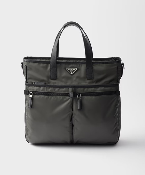 리나일론 사피아노 가죽 토트백