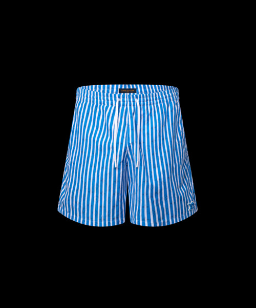 모노그램 스트라이프 스윔 쇼츠