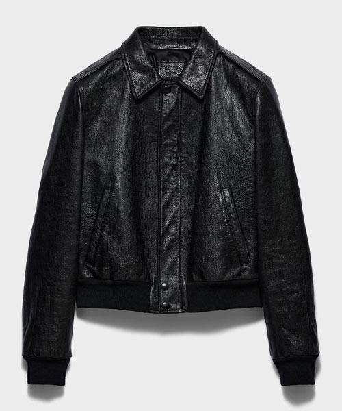 가죽 봄버 자켓