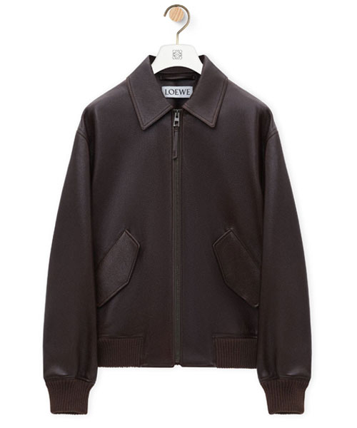 에비에이터 가죽 자켓