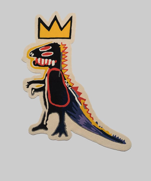 x JEAN-MICHEL BASQUIAT1266 페즈 디스펜서 러그