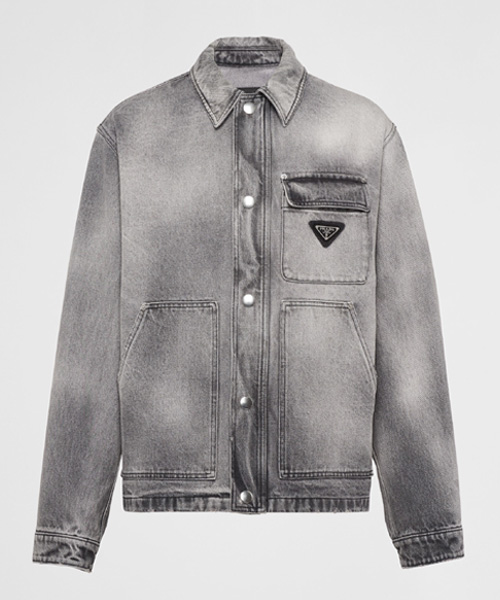 데님 블루종 자켓