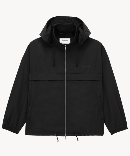 시그니처 자수 블루종 자켓