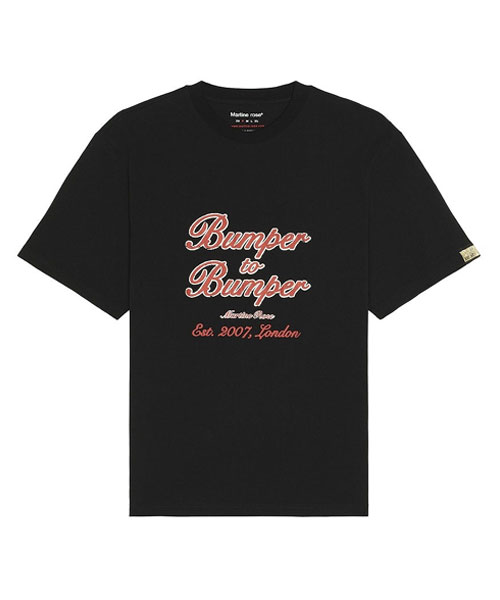 그래픽 프린트 클래식 코튼 티셔츠