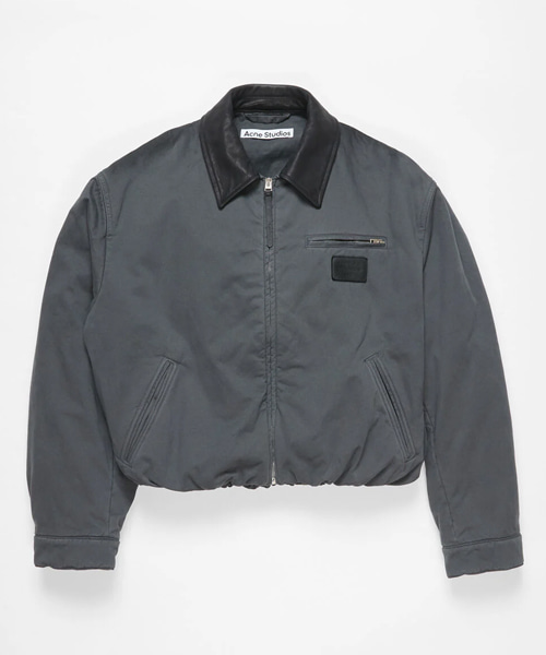 봄버 블루종 자켓