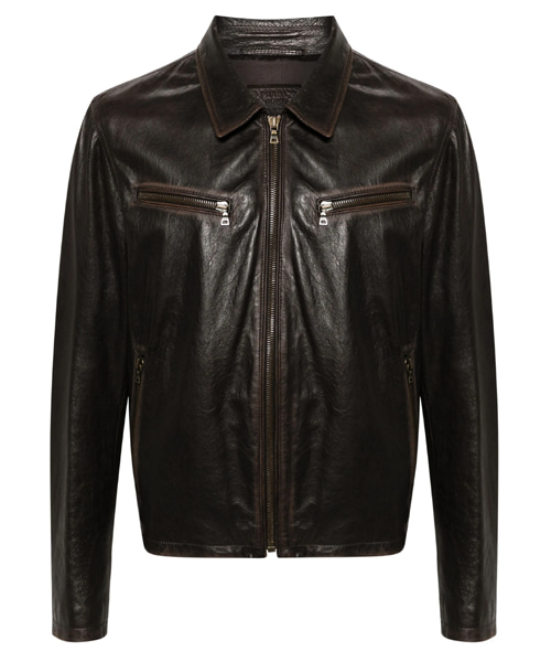 가죽 셔츠 자켓