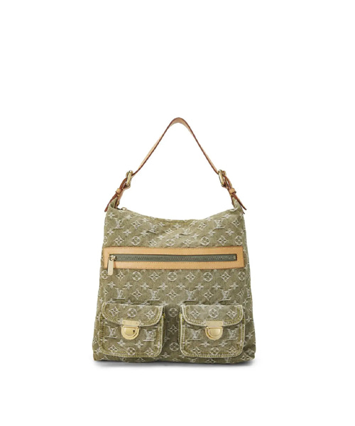 데님 배기 GM 숄더백