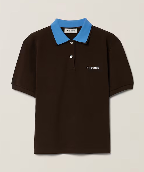 코튼 피케 폴로 셔츠