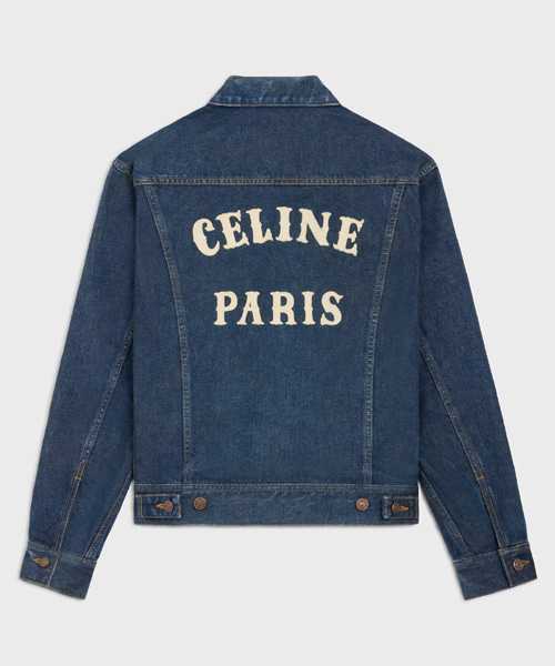 로열 인디고 워시 데님 트러커 재킷