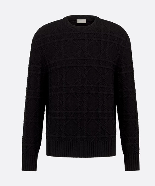 캐시미어 니트 까나쥬 스웨터