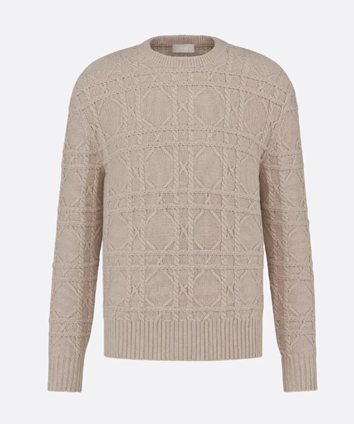 캐시미어 니트 까나쥬 스웨터