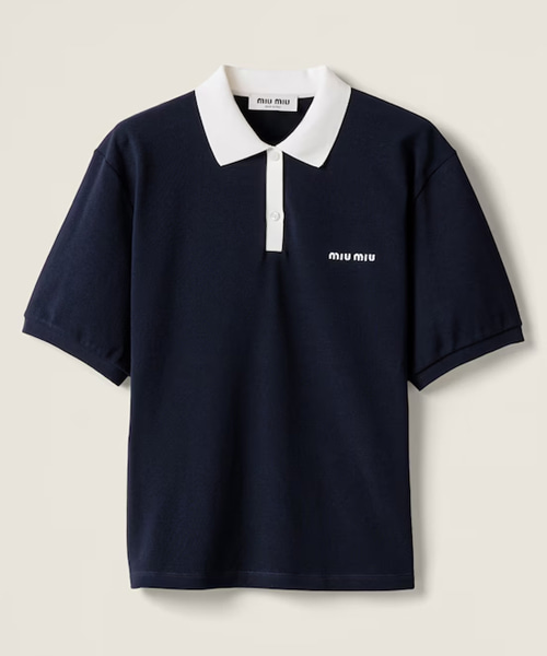 코튼 피케 폴로 셔츠