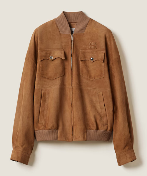 스웨이드 나파 가죽 재킷