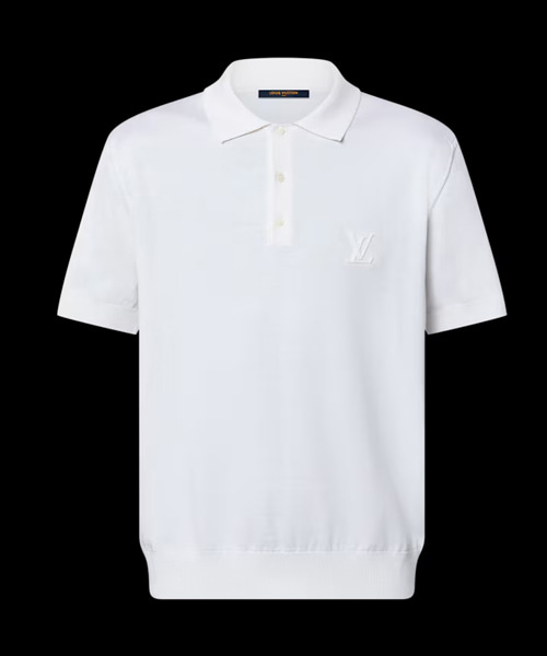 캐시미어 앤드 코튼 블렌드 숏 슬리브 폴로