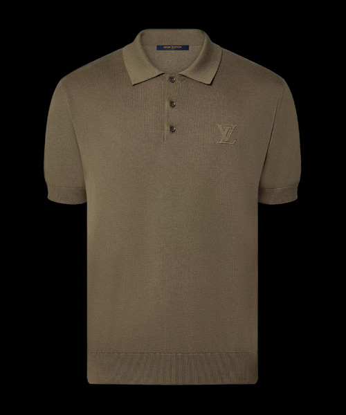 캐시미어 앤드 코튼 블렌드 숏 슬리브 폴로